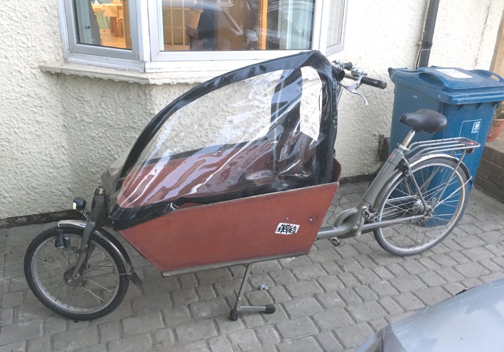 My lovely new Bakfiets cargo bike